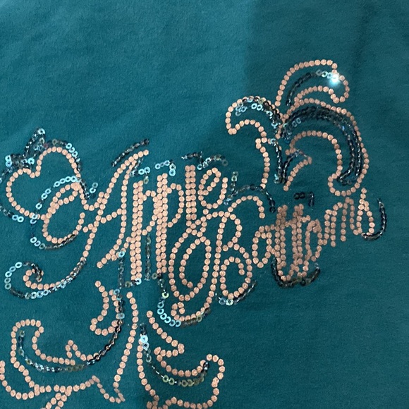 apple bottoms y2k blue sweatshirt with sequins - Picture 5 of 10